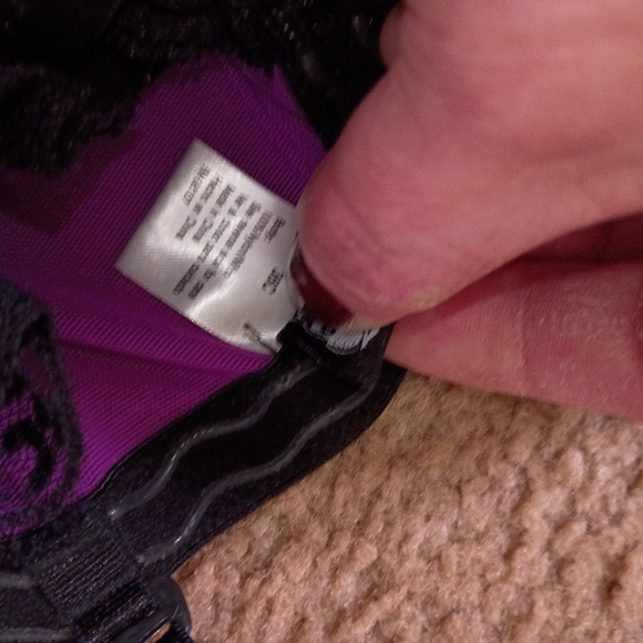 Gothic gothic Punk mall goth teddy lingerie sheer lace butt ruffles Rare 36 C - Picture 4 of 7